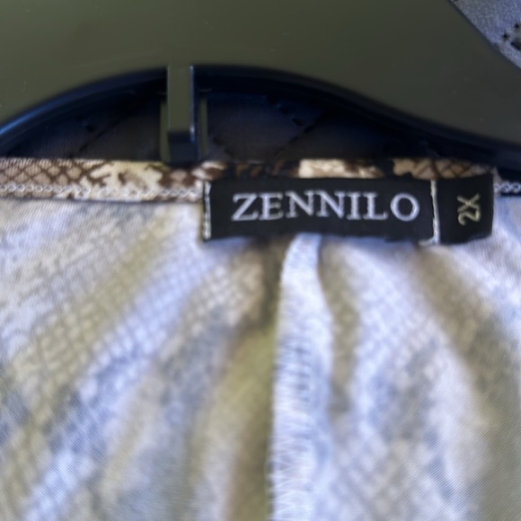Zennilo Leopard Tunic Top Pre owned - Picture 6 of 8